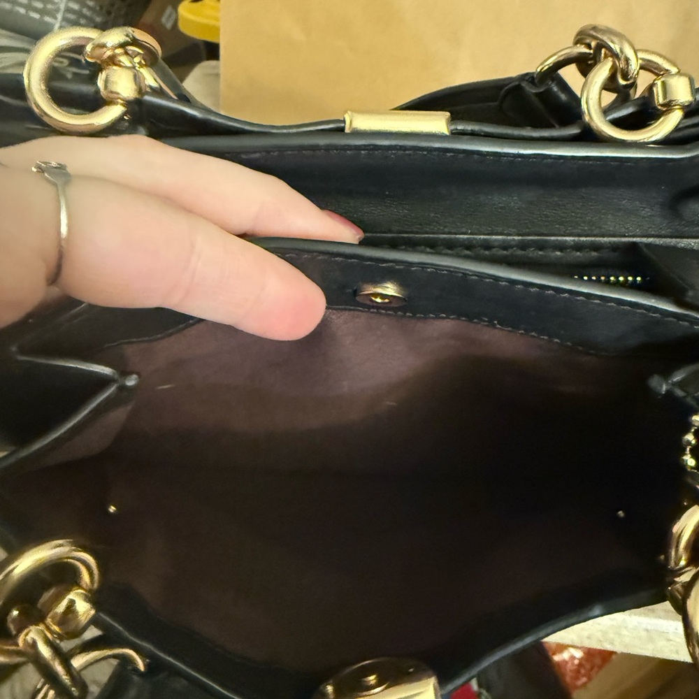 Coach Dreamer 27 Satchel with Matching Wallet - Picture 4 of 9